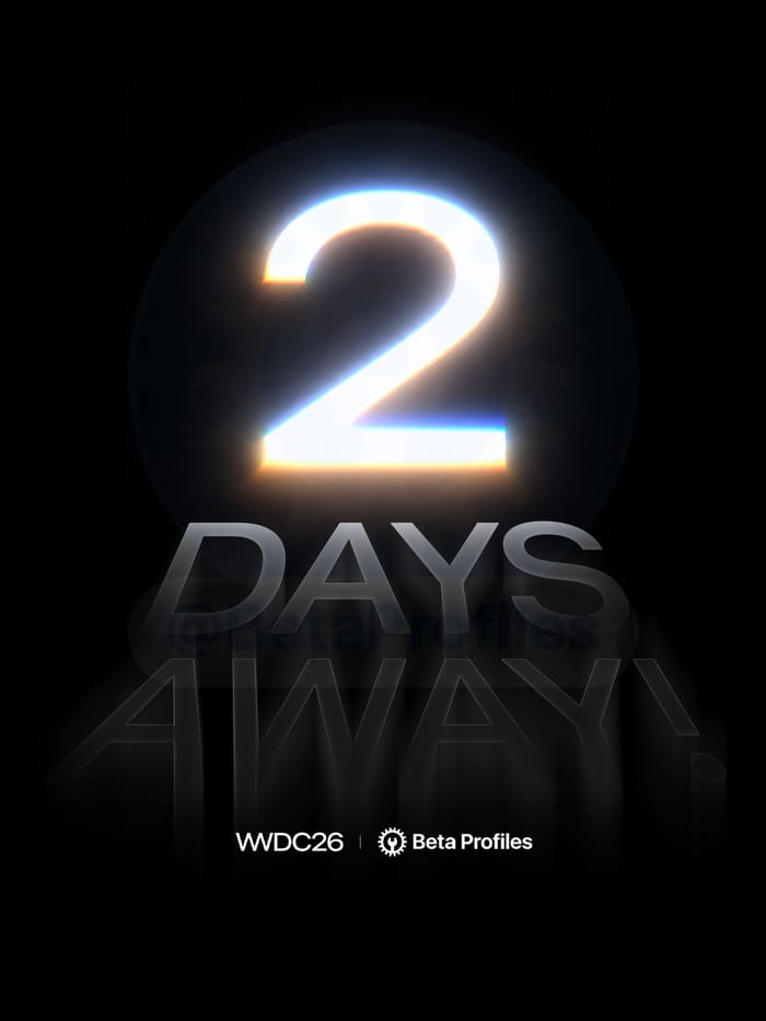 WWDC26 2 days away