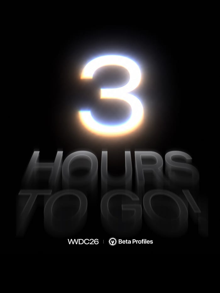 WWDC26 3 hours to go