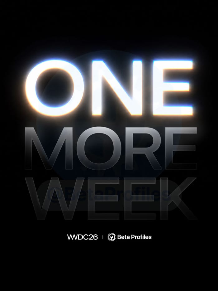 wwdc26 one more week